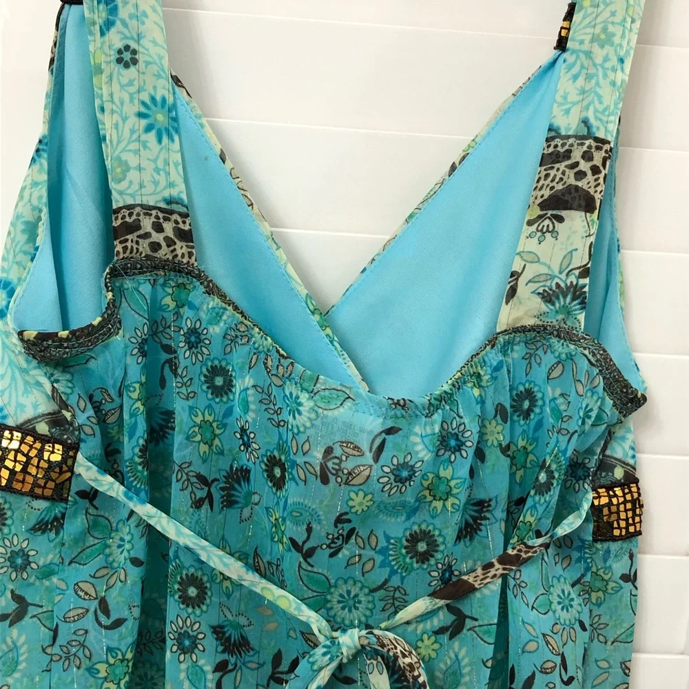 Heart Soul with Sheer Tank Top in Size M —#114 - Picture 6 of 13